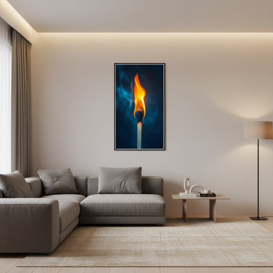 Temptation framed wall art print — Casa Blend