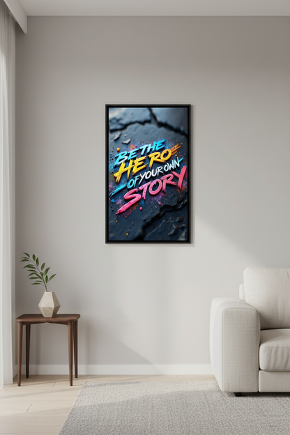Typography - Be The Hero