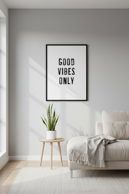Typography - Good Vibes