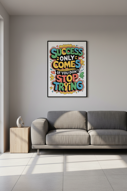 Typography - Keep Trying