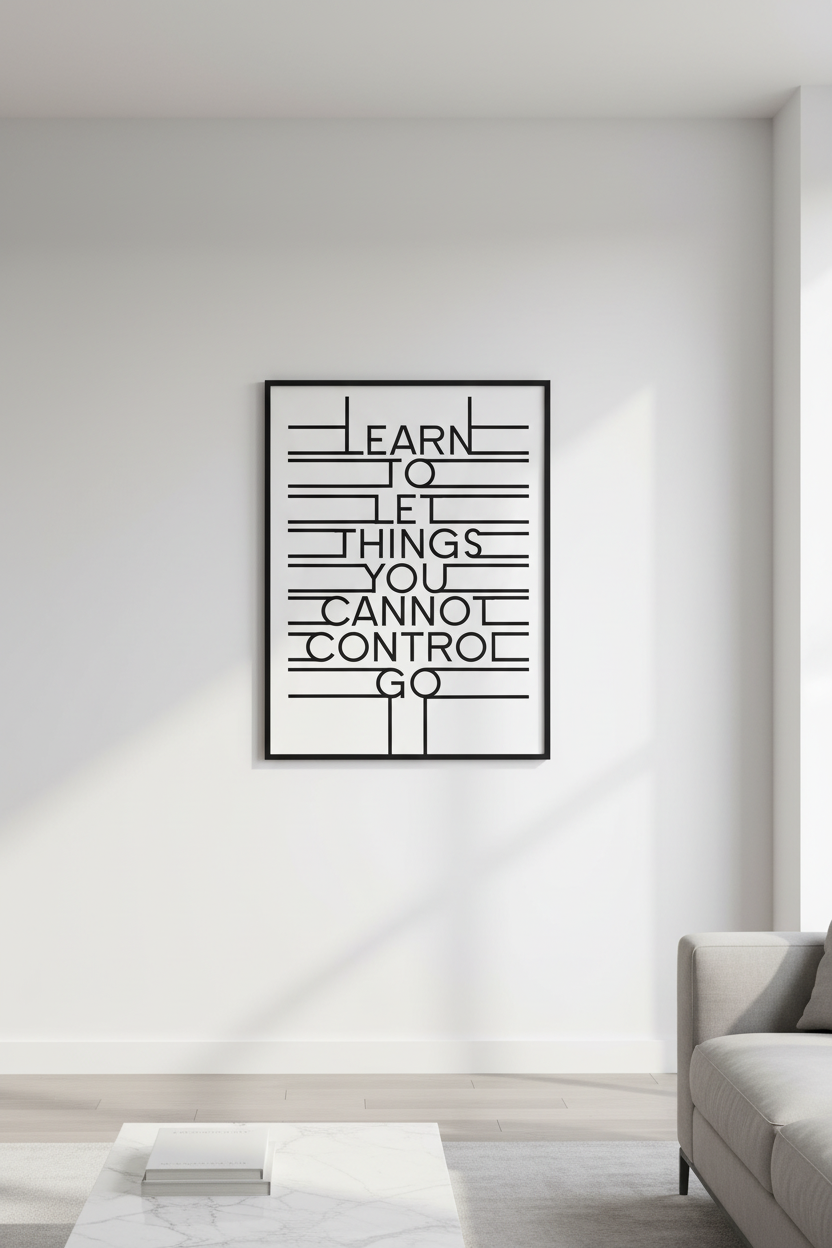 Typography - Let Go
