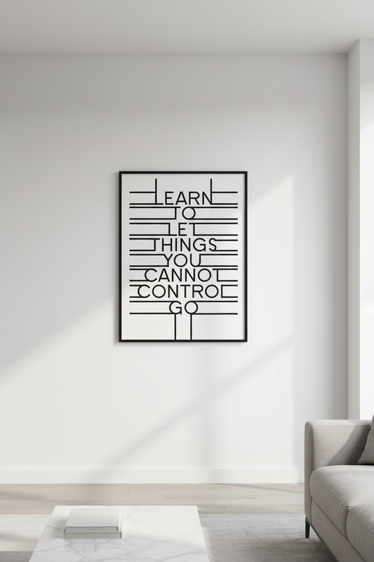 Typography - Let Go