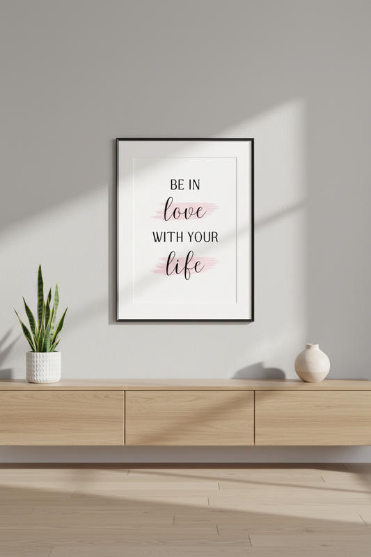 Typography - Life Affirmations