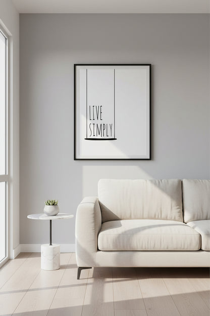Typography - Live Simply