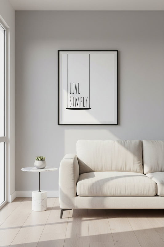 Typography - Live Simply
