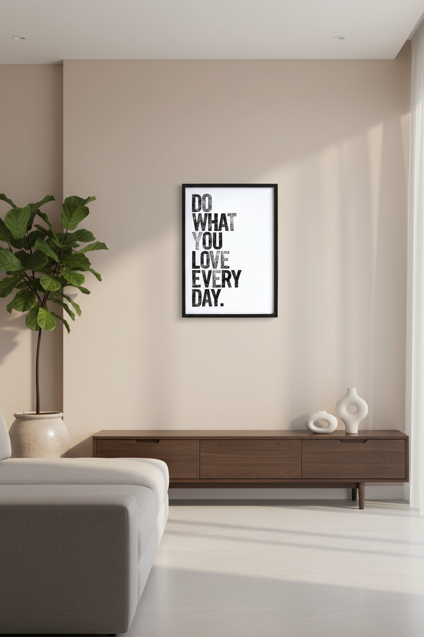Typography - Live Your Passions