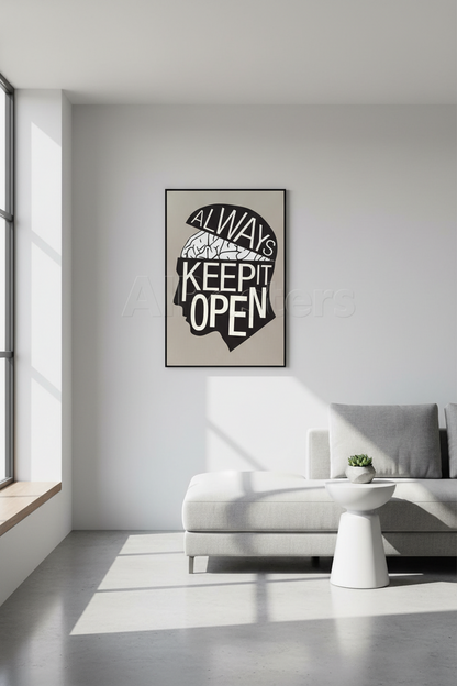 Typography - Open Mind