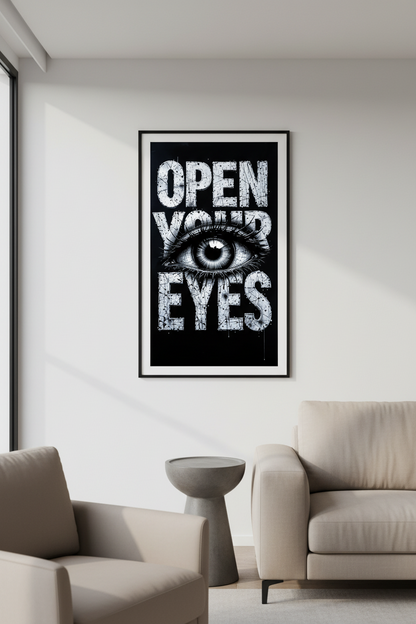 Typography - Open Your Eyes