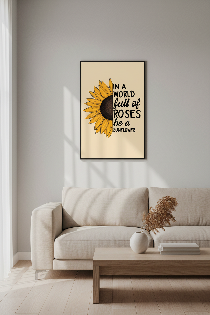 Typography - Sunflower Spirit