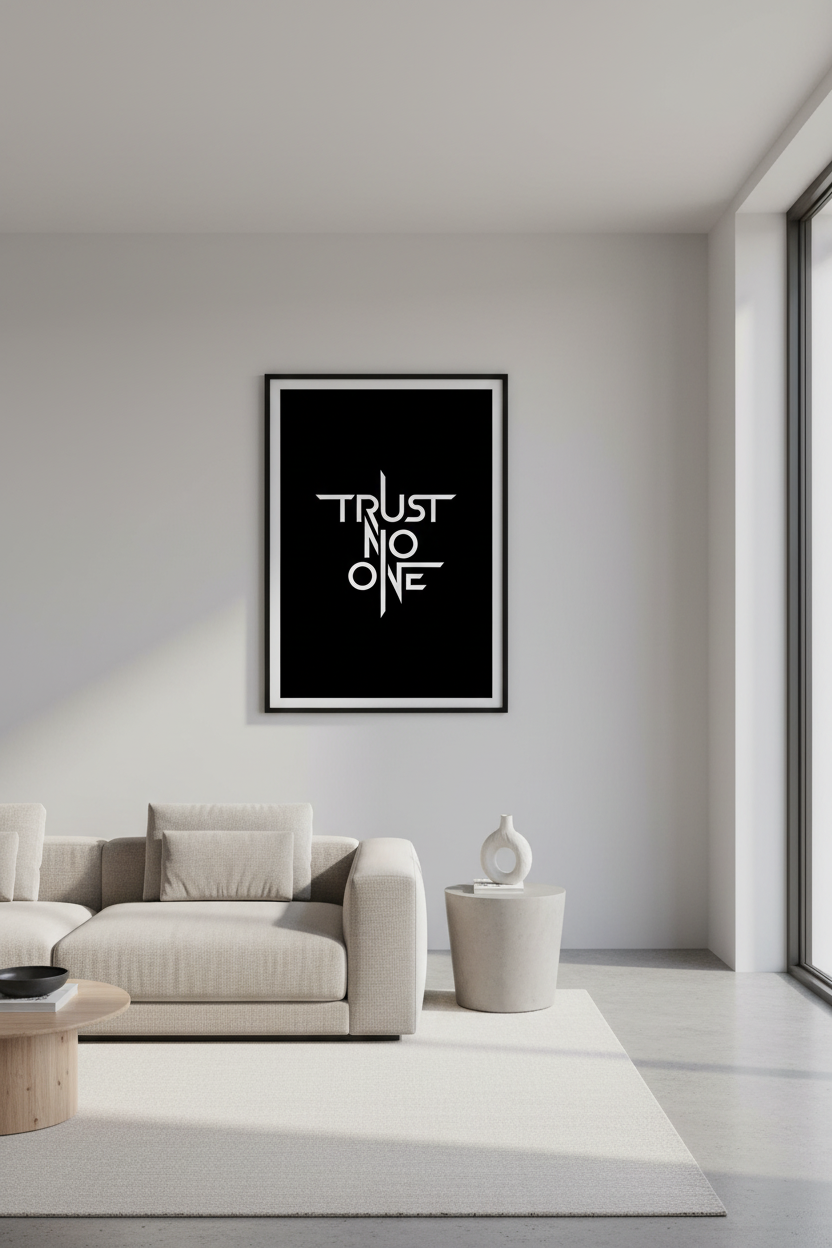 Typography - Trust No One