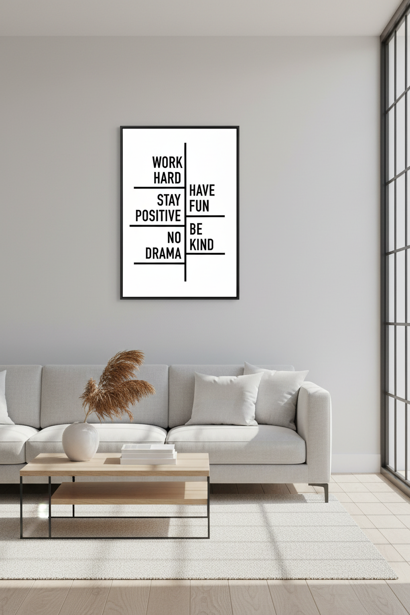 Typography - Work & Play