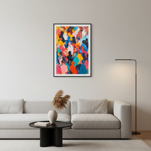 Untitled framed wall art print — Casa Blend
