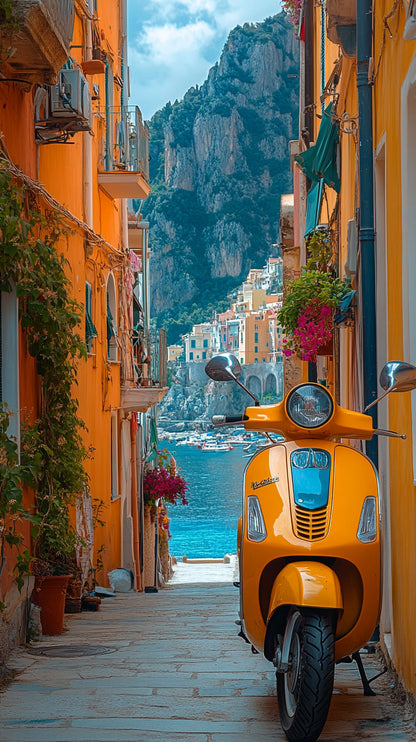 Bikes - Yellow_scooter