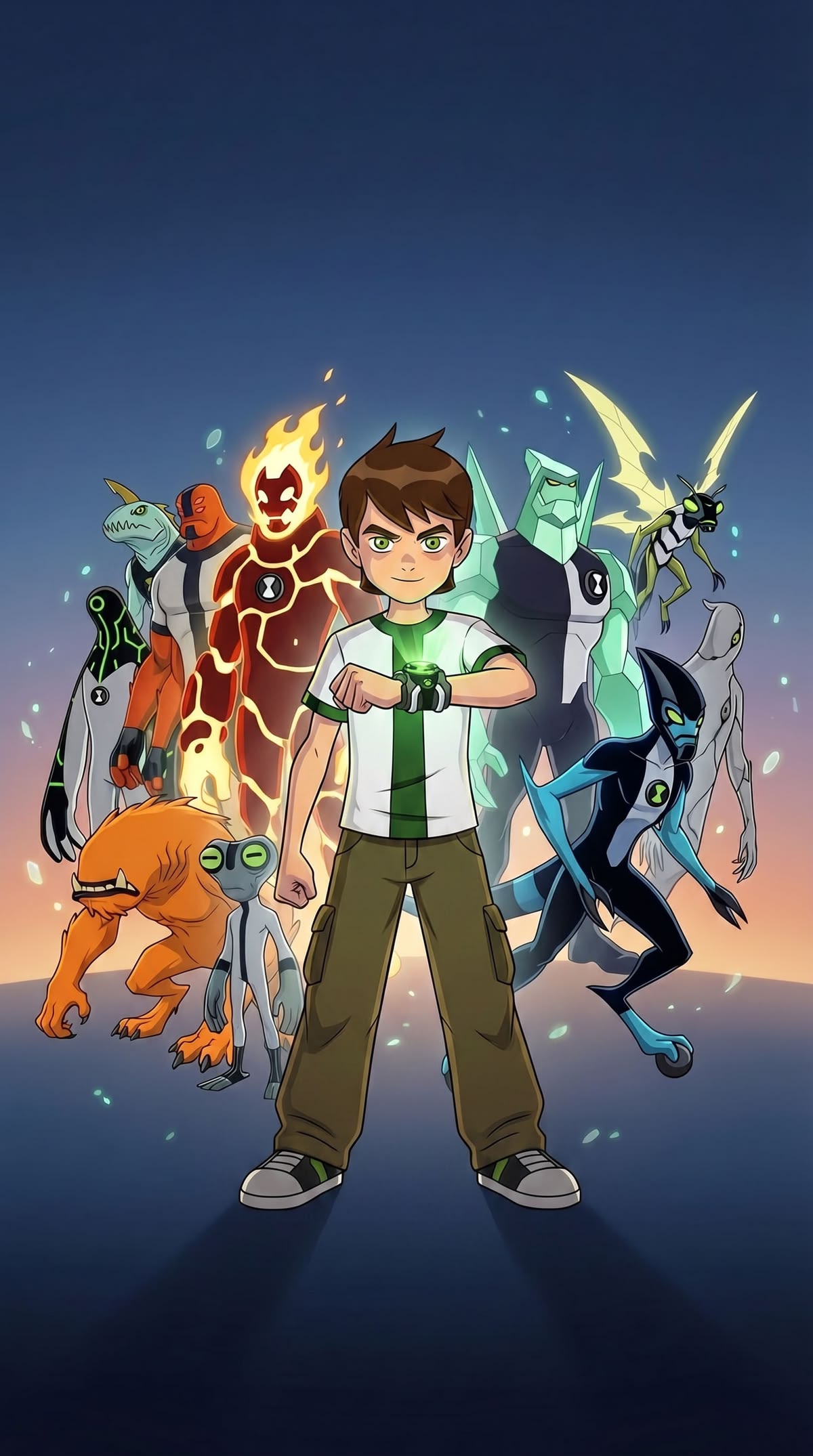 Ben 10 framed wall art print — Casa Blend