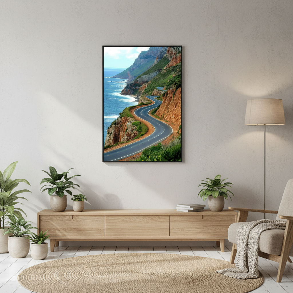 Nature’s Majesty - Coastal Road with Ocean