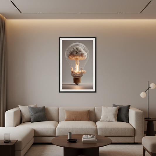 Dream of Escape framed wall art print — Casa Blend