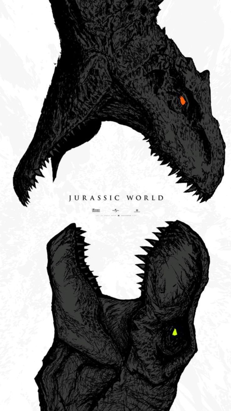 Jurassic World framed wall art print — Casa Blend