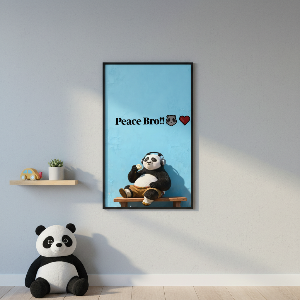 Kids Room – Kang fu Panda