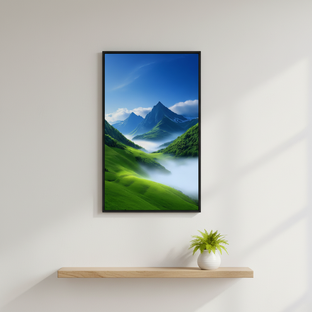 Nature’s Majesty - Misty Green Valley
