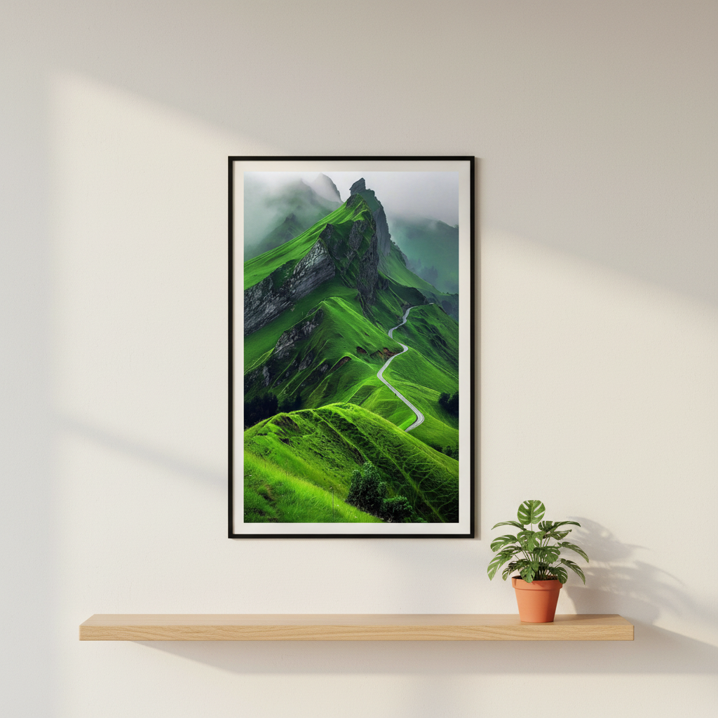 Nature’s Majesty - Misty Mountain