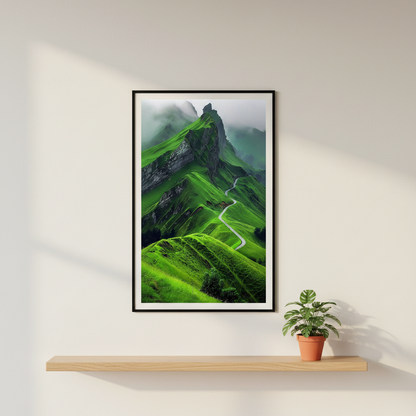 Nature’s Majesty - Misty Mountain