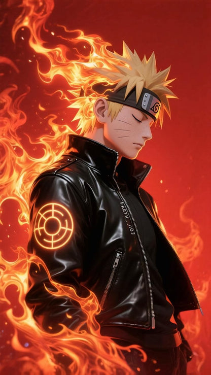 Naruto Uzumaki framed wall art print — Casa Blend