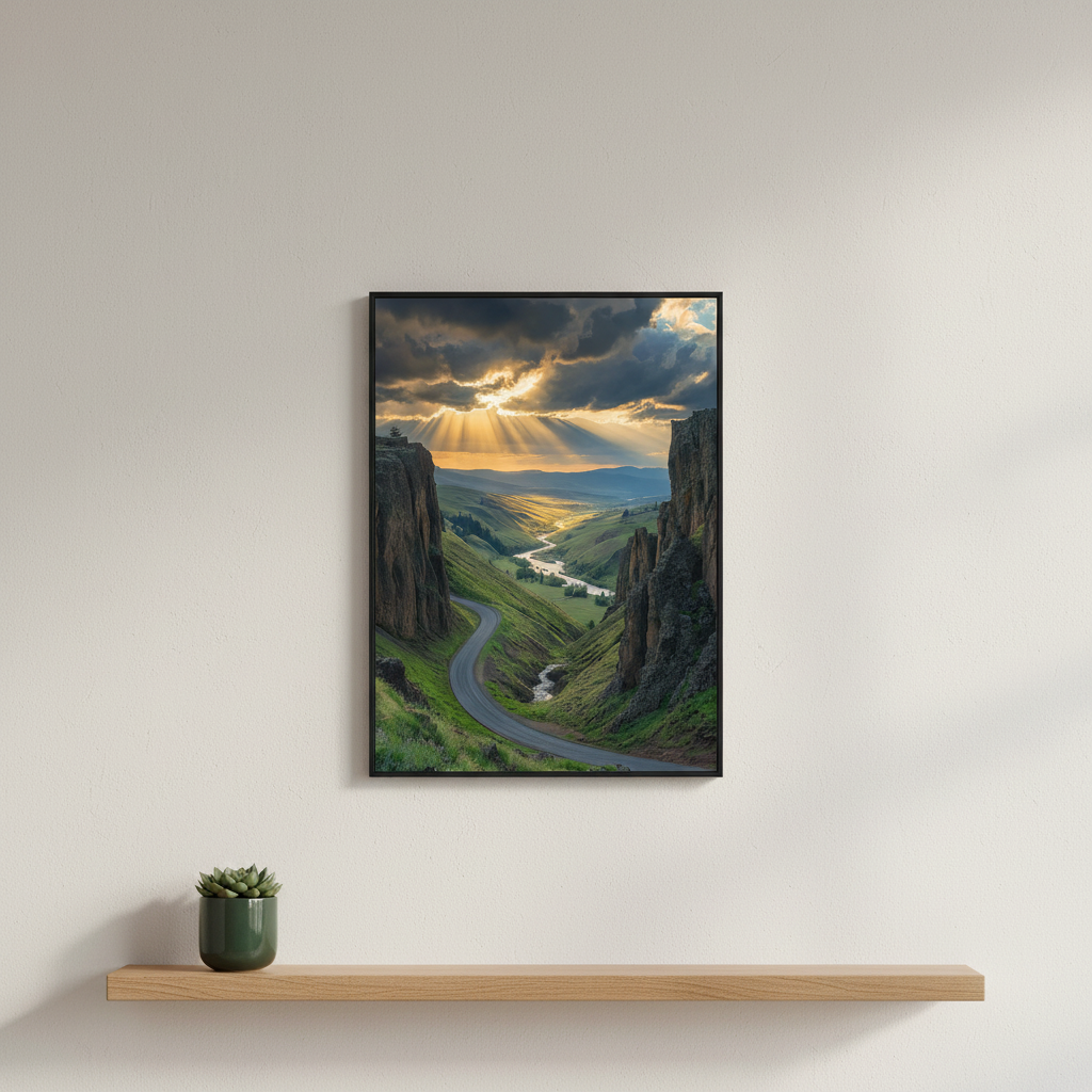 Nature’s Majesty - Road through Valley