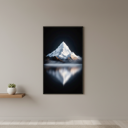Nature’s Majesty - Mountain with Reflection