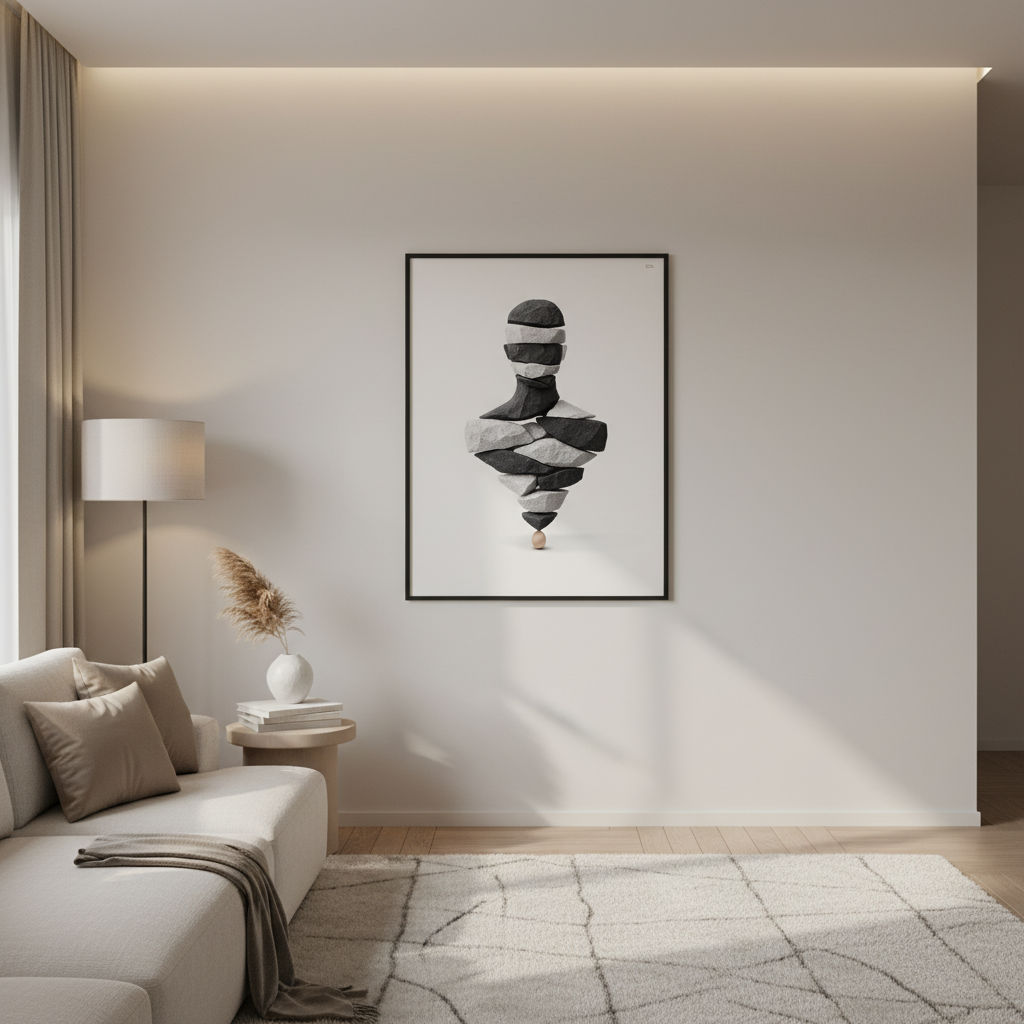 Unwritten framed wall art print — Casa Blend